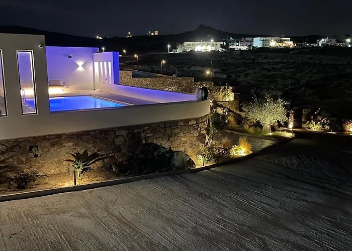 Mykonos Villa, Luxe Escape With Private Pool